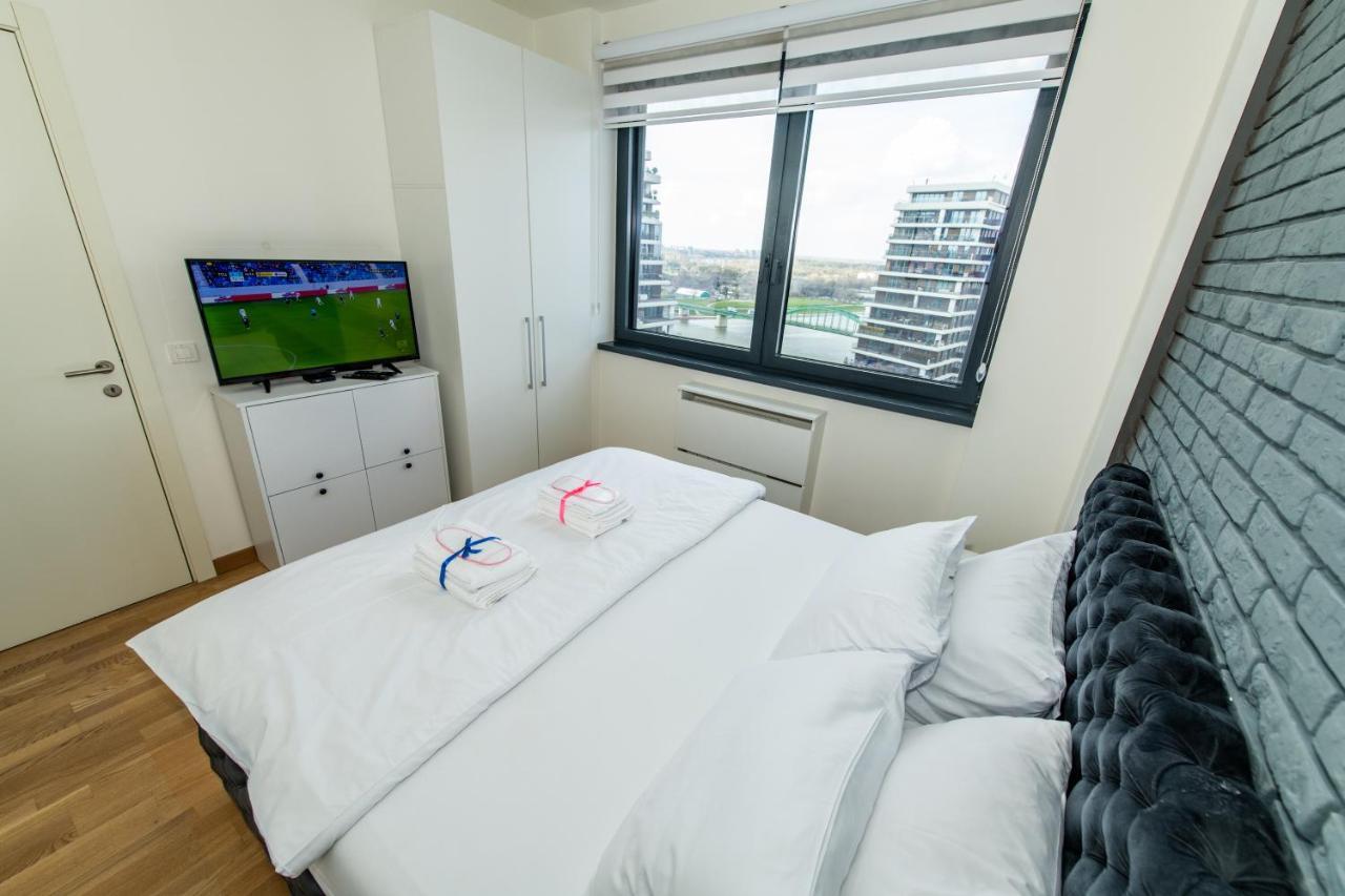 Luxury Stay In Belgrade Waterfront With Views Belgrado Exterior foto