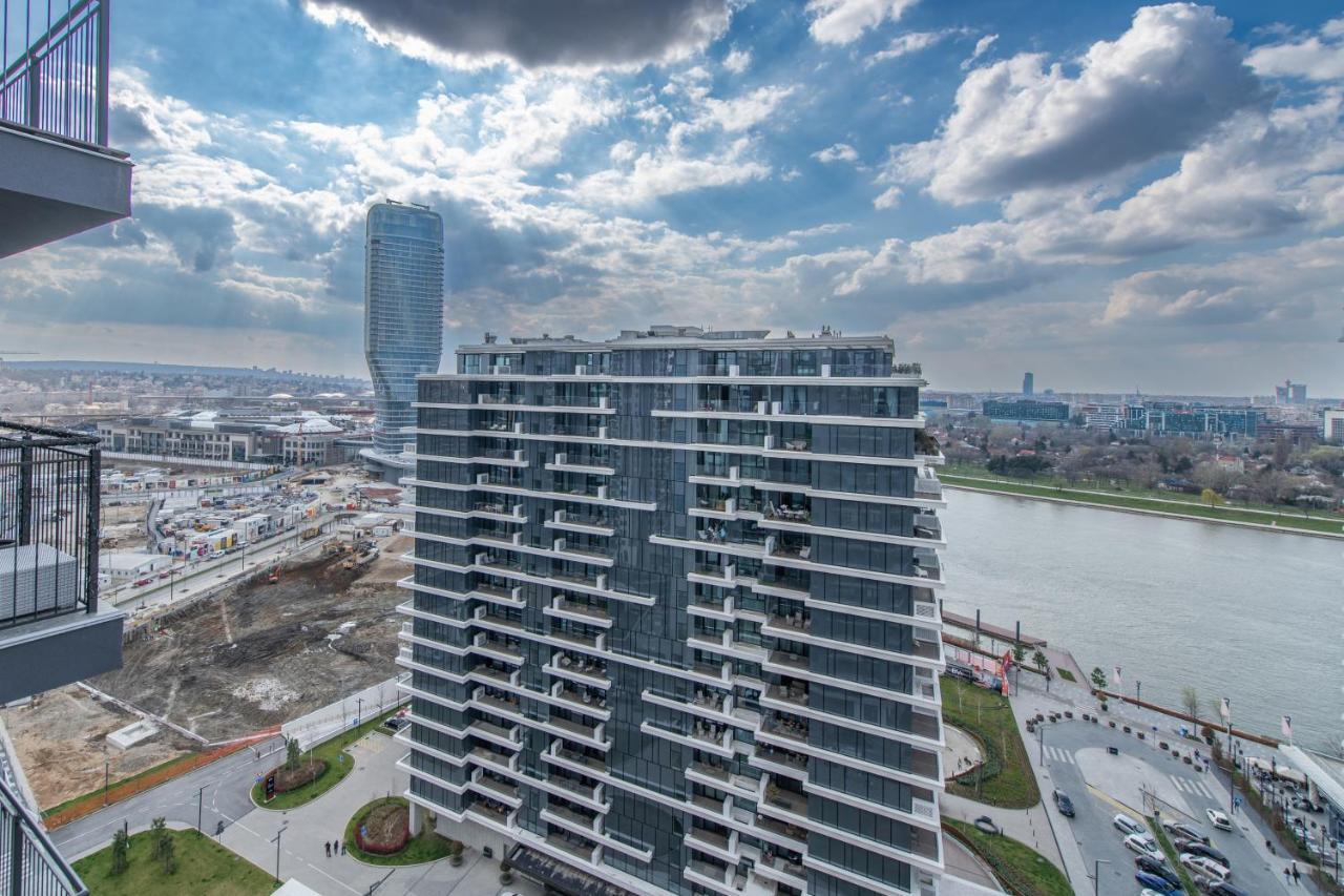 Luxury Stay In Belgrade Waterfront With Views Belgrado Exterior foto