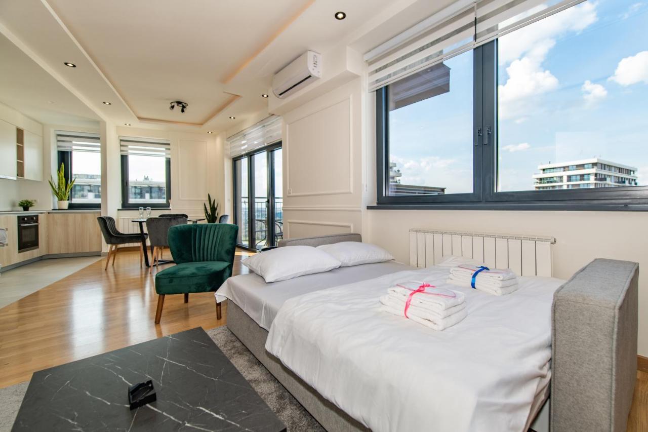 Luxury Stay In Belgrade Waterfront With Views Belgrado Exterior foto