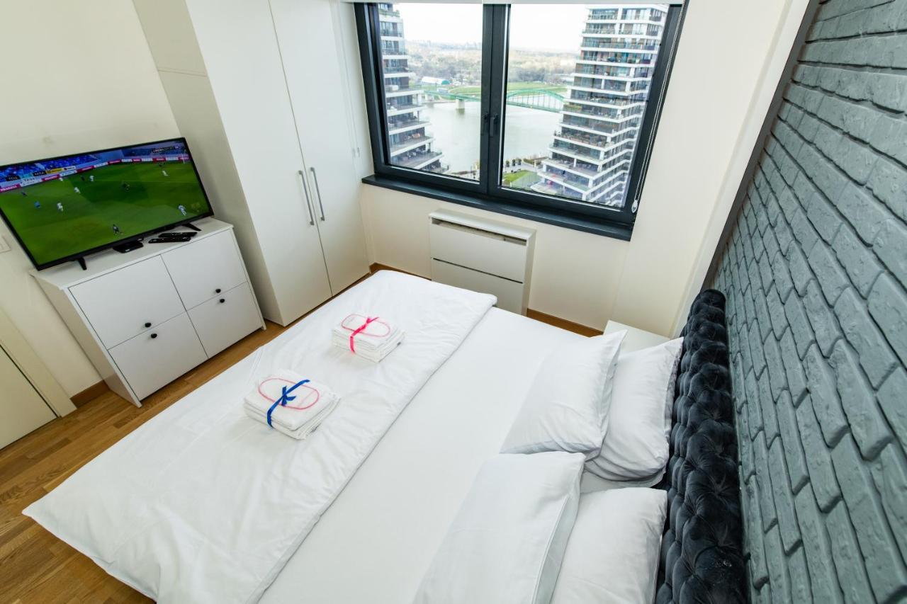 Luxury Stay In Belgrade Waterfront With Views Belgrado Exterior foto